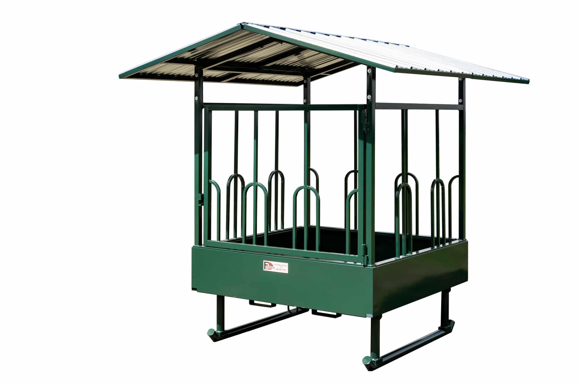 round bale hay feeder for horses 1 2