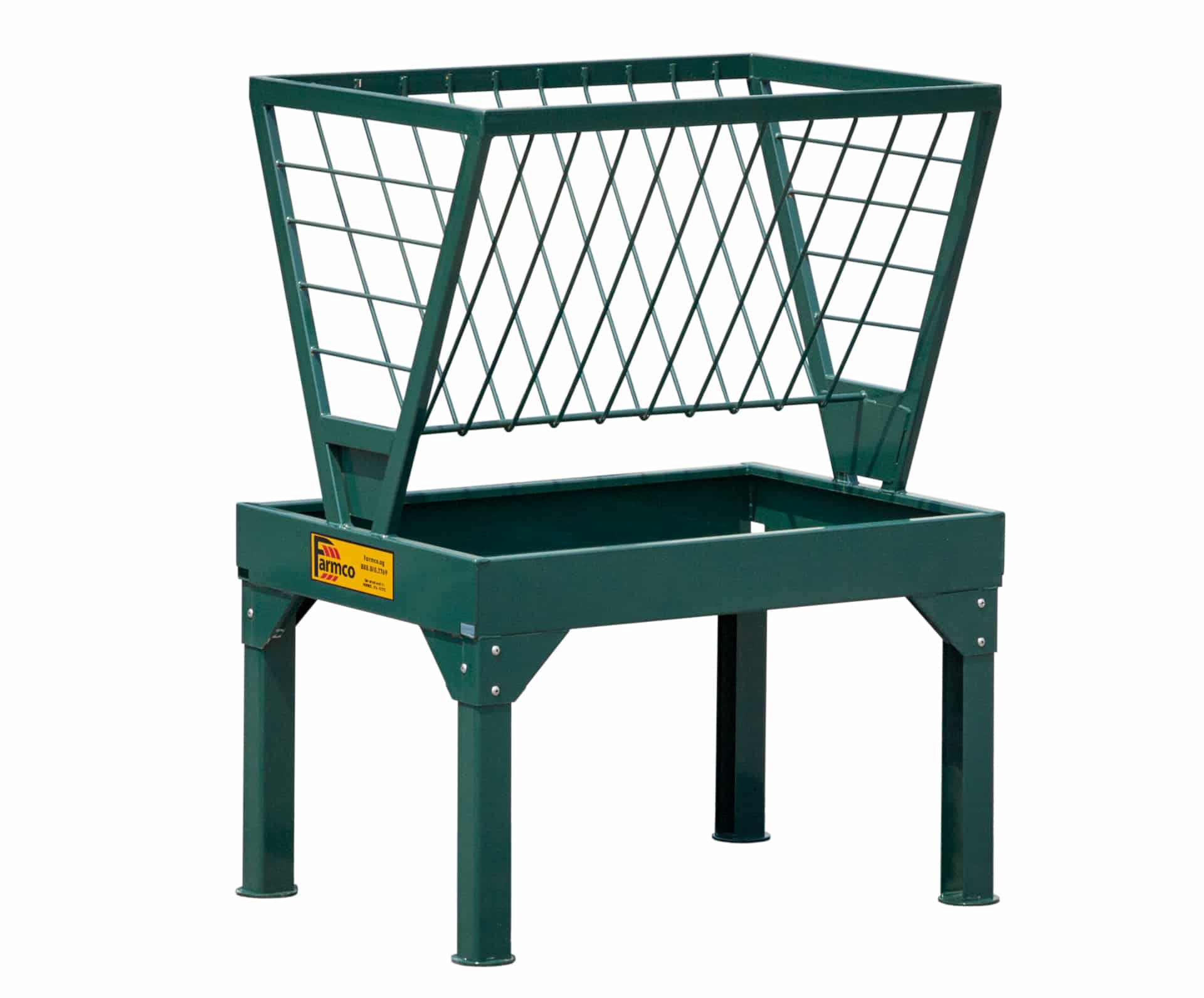 square bale horse feeder 1