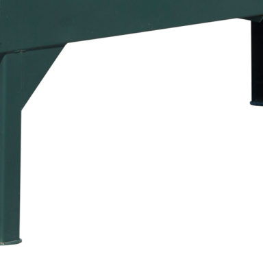 square bale horse feeder legs 1