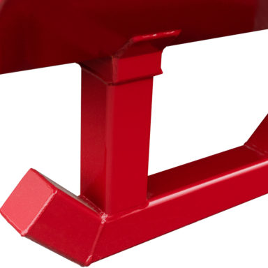round bale hay feeder leg