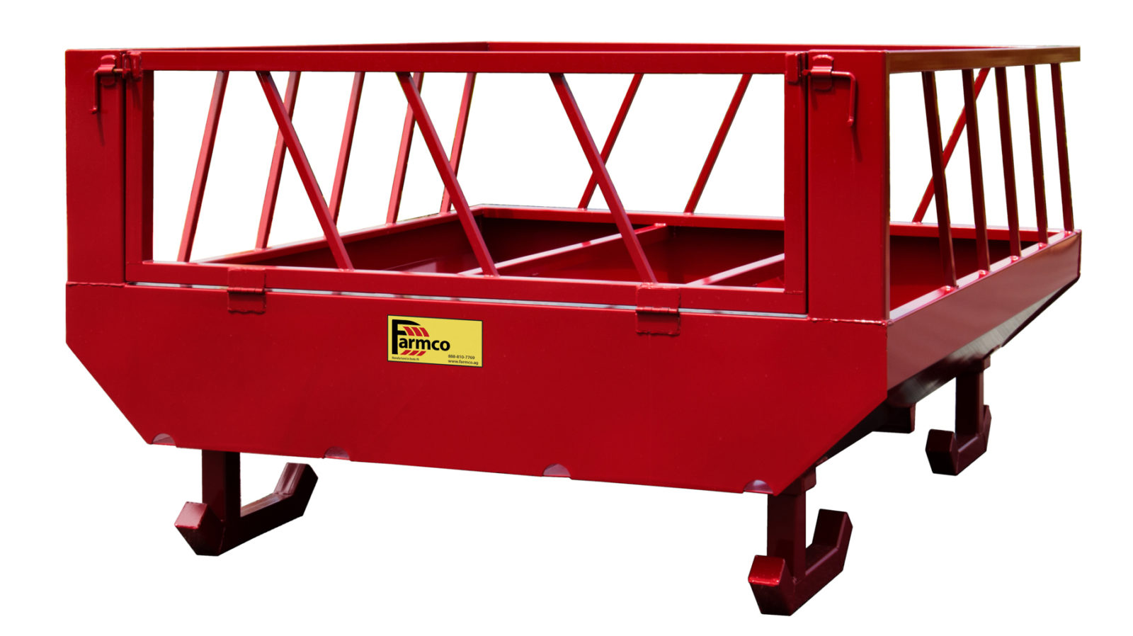 700 SRB Cattle Feeder Round Bale Hay Feeders Farmco Manufacturing