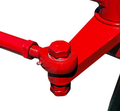 joint for steering the farm wagon running gear'