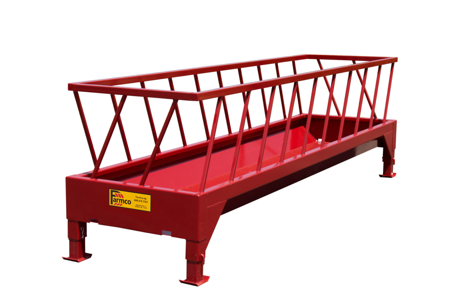 Calf Hay Feeder Usa Built Metal Hay Feeders Farmco Manufacturing